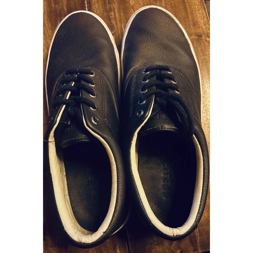 Sperry Men's Cutter Stripper II CVO Leather Sneakers 10.5